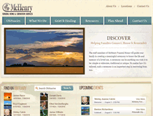 Tablet Screenshot of mchenryfuneralhome.com